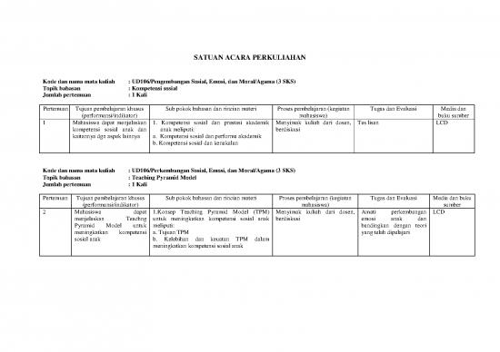 picture1_Pembelajaran Pdf 7821 | Sap Pengembangan Emosi | Ilmu Kependidikan